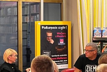 #PodkarpacieCzyta! Spotkanie z Marcinem Mellerem