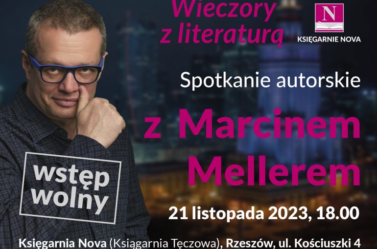 #PodkarpacieCzyta! Spotkanie z Marcinem Mellerem