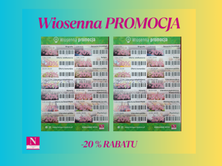 Wiosna, a z nią WIOSENNA PROMOCJA.